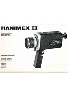 Hanimex MPF 520 manual. Camera Instructions.